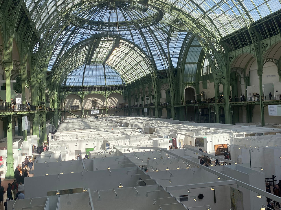 Art basel dans la nef du grand palais